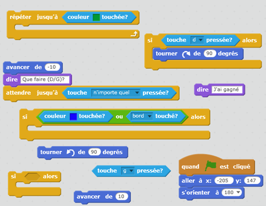 scratch labyrinthe